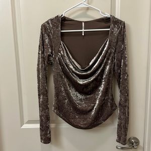 Velvet Free people top  XS